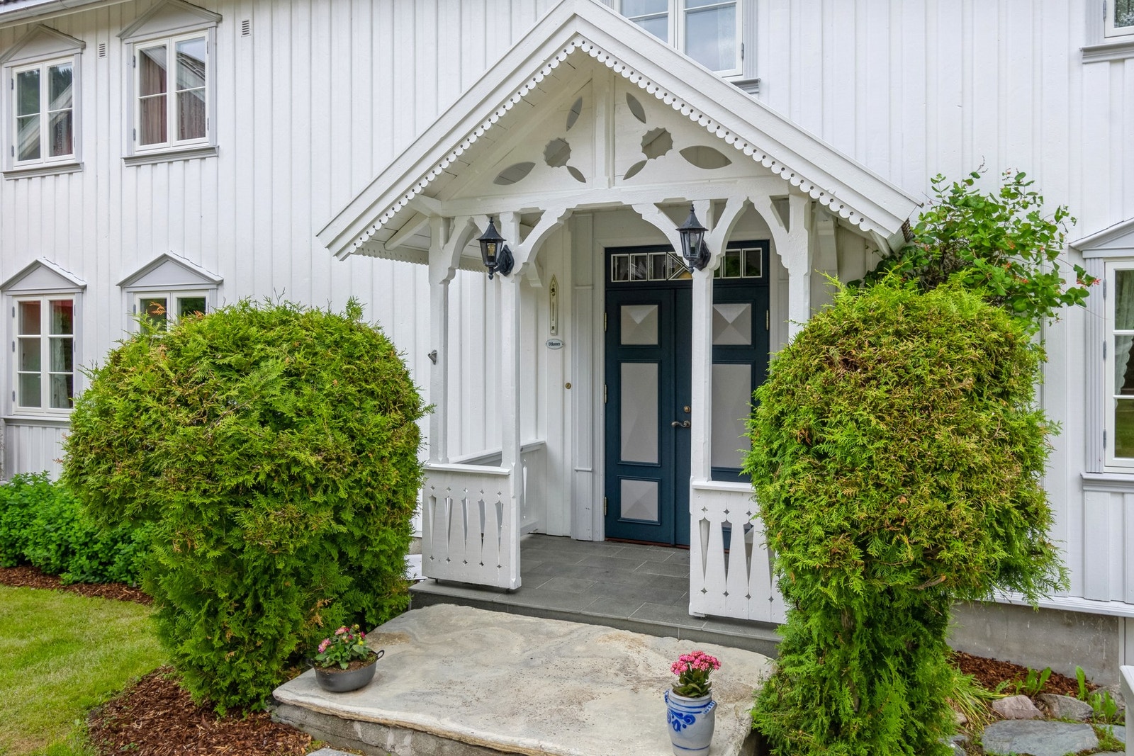 Inngangsparti hovedleilighet. Galleribilde