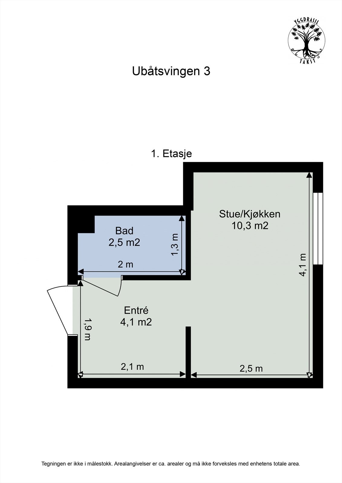 Planskisse. Galleribilde