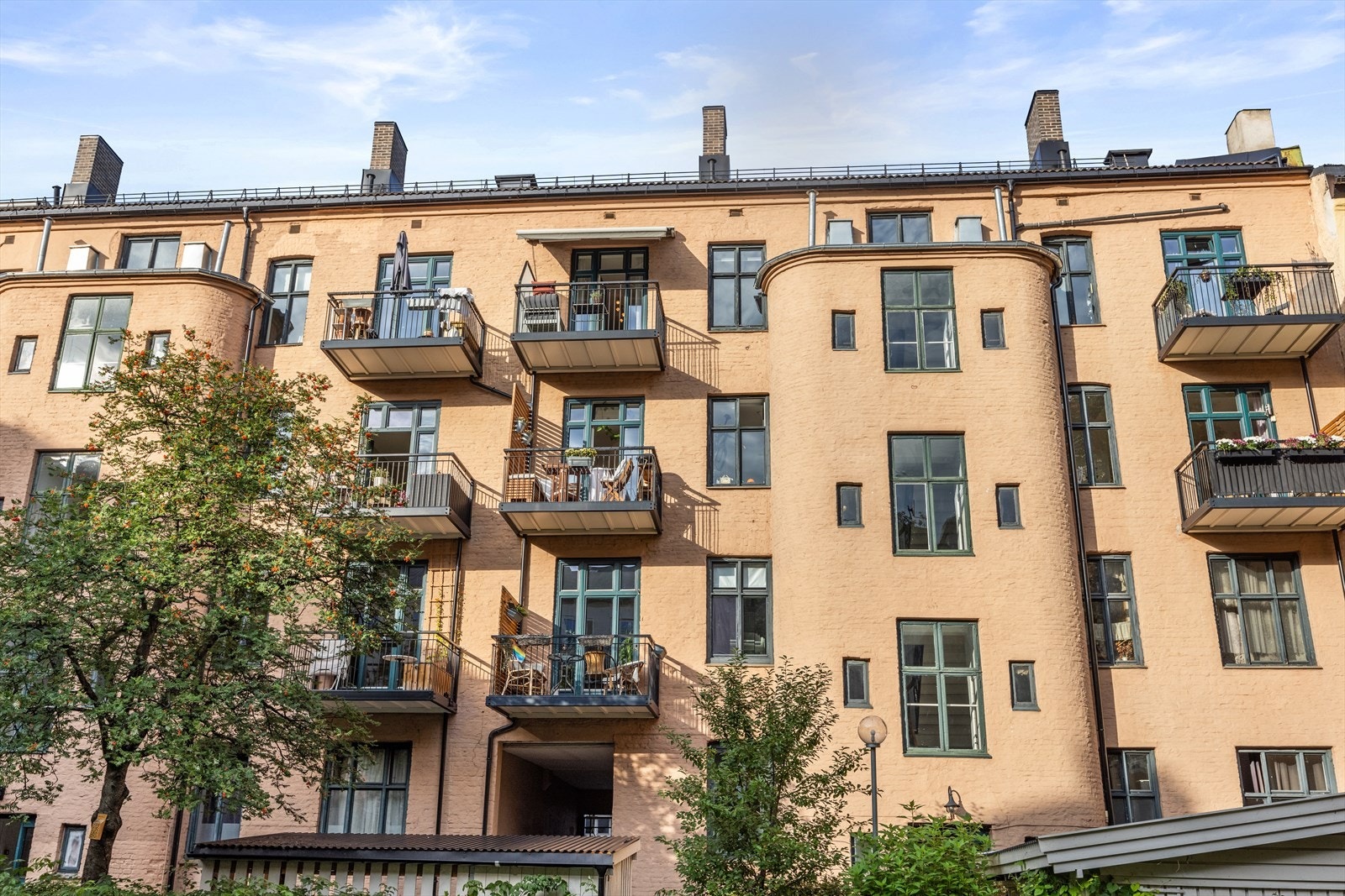 God intern beliggenhet i bygården. Galleribilde