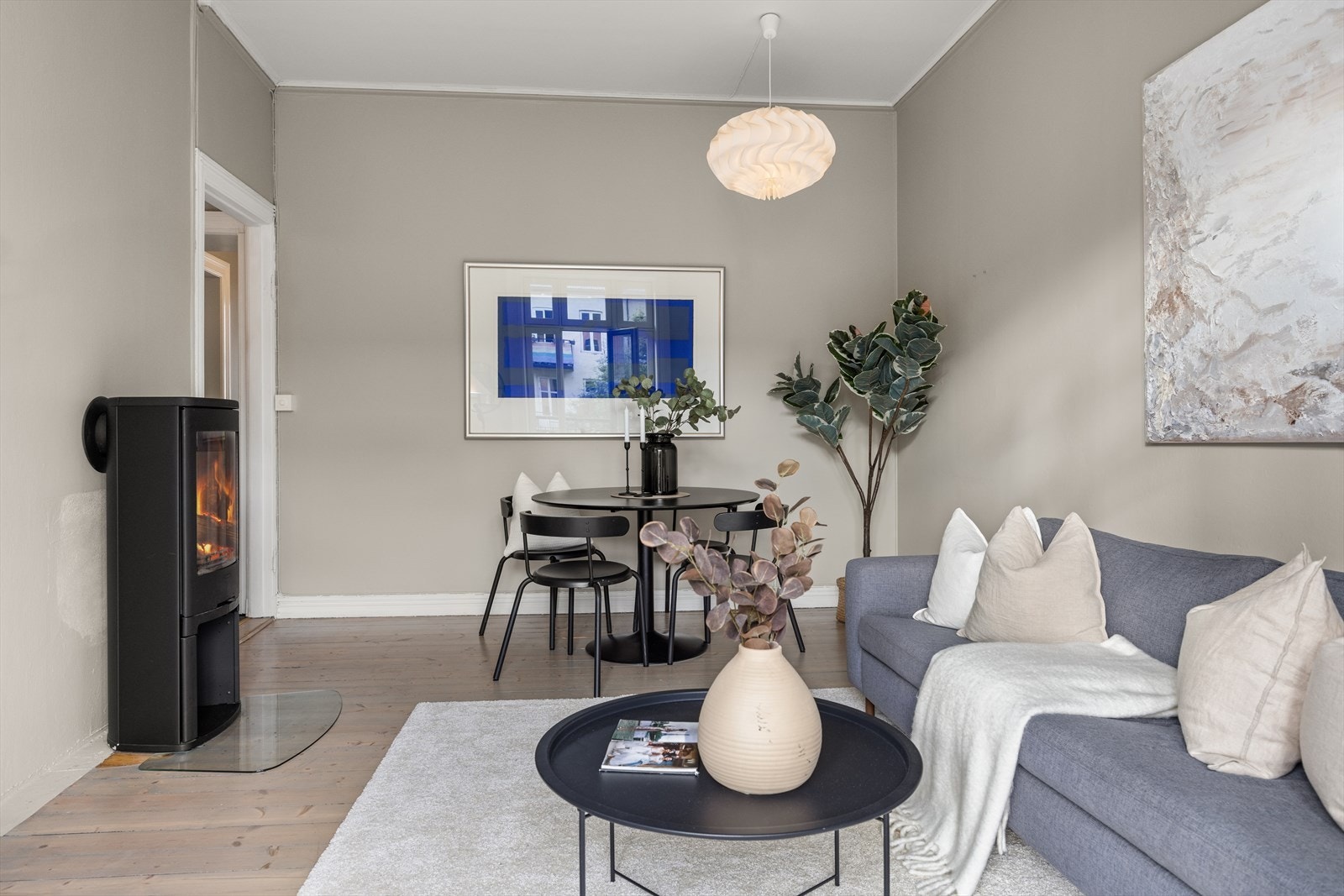 Orginalt tregulv Galleribilde