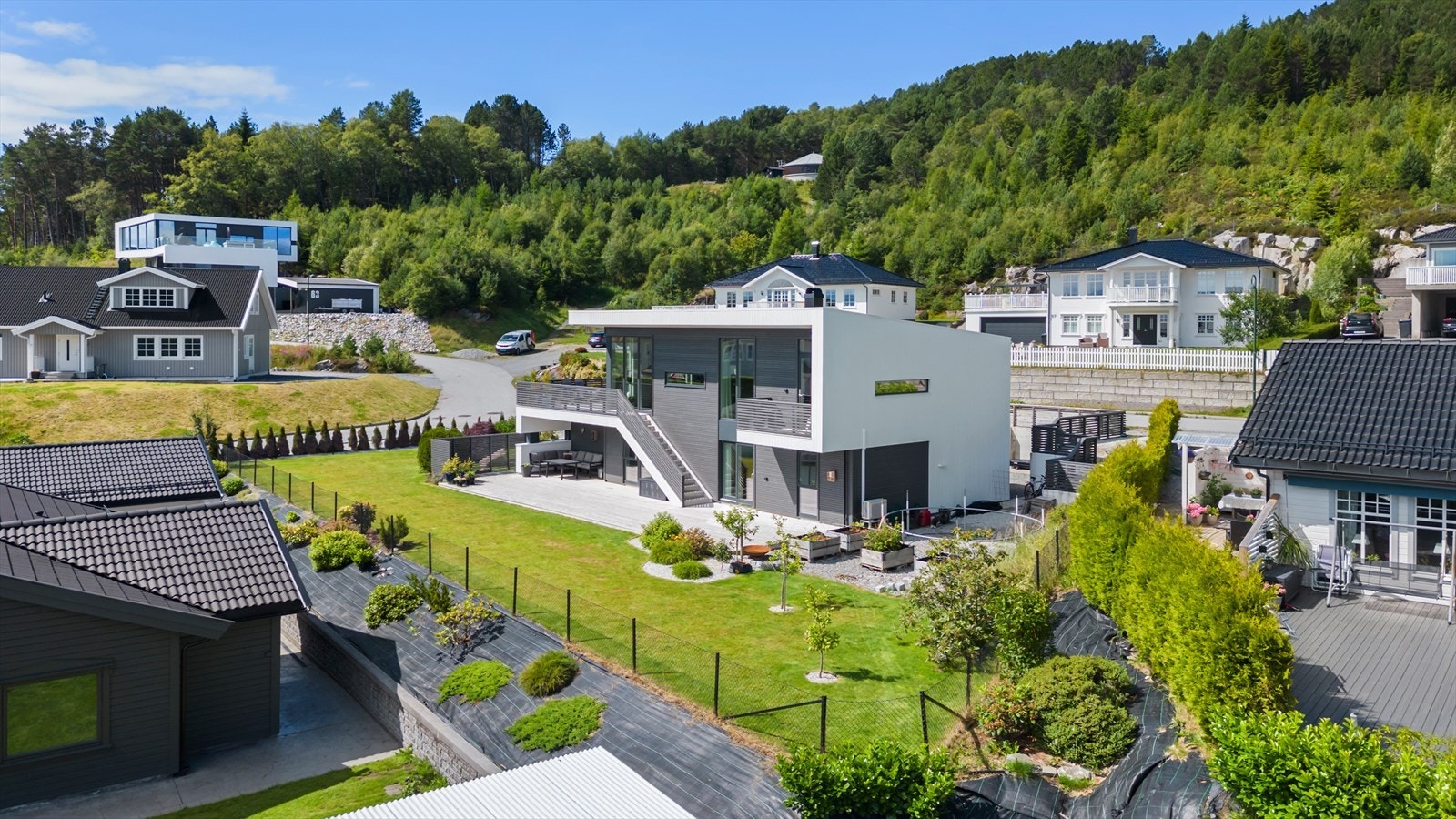 Dronefoto av eiendommen Galleribilde