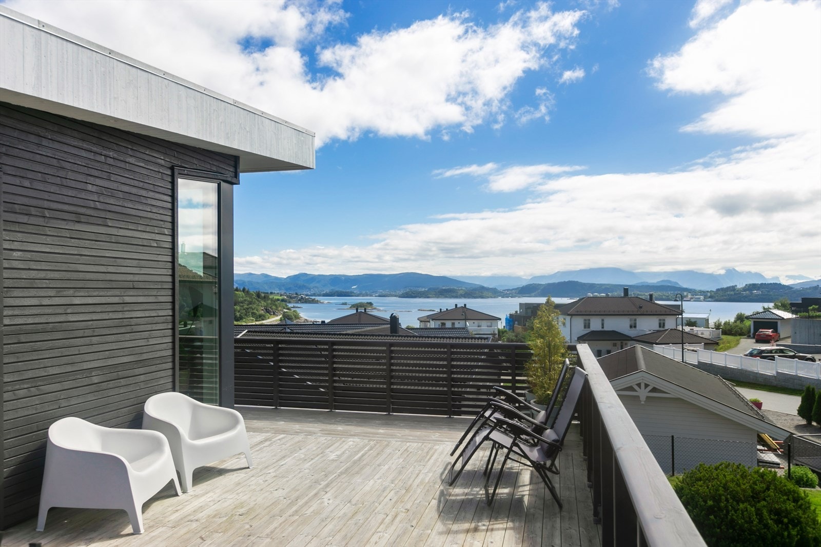 Flott utsikt Galleribilde