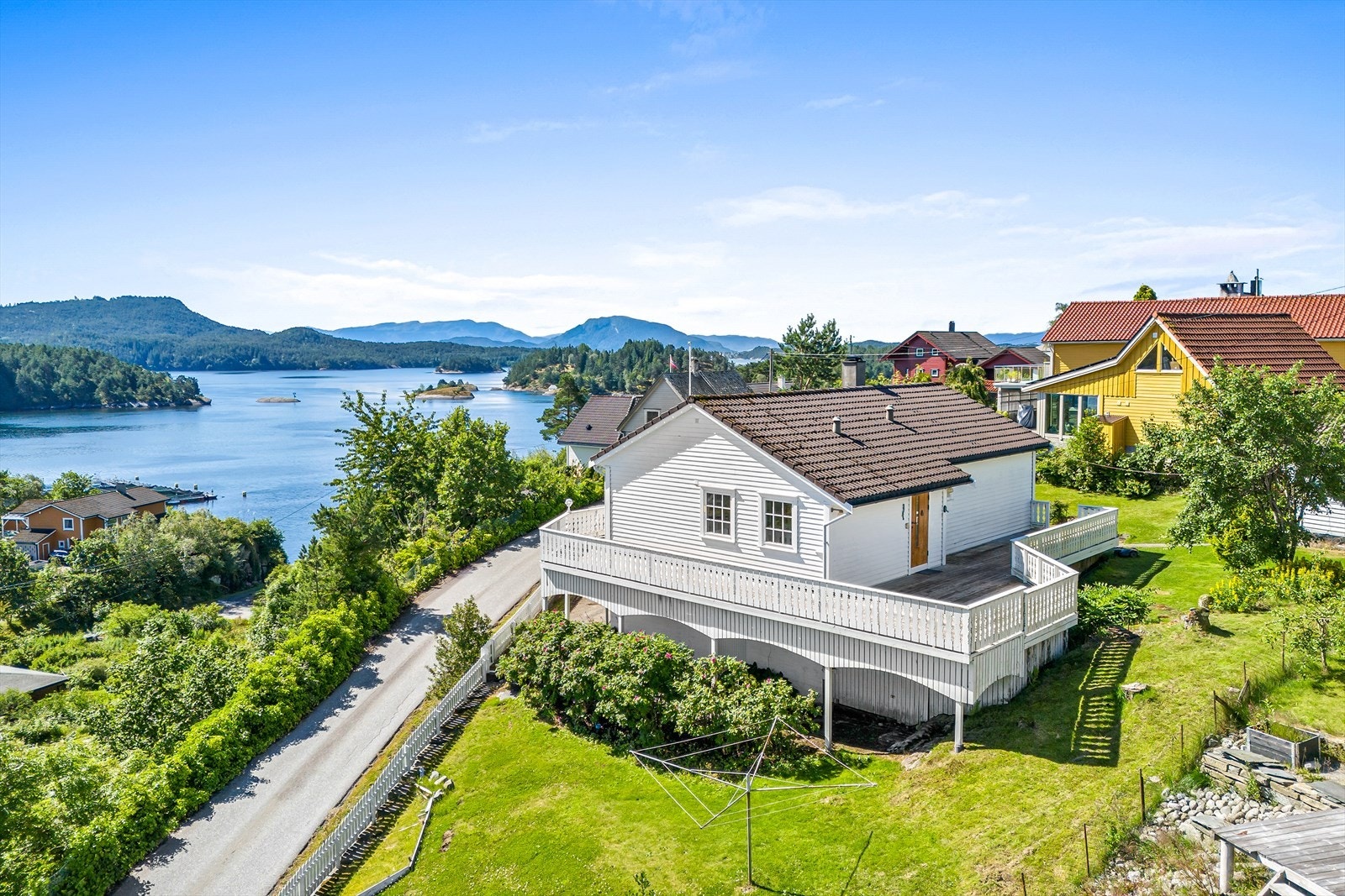 Flott sjøutsikt Galleribilde