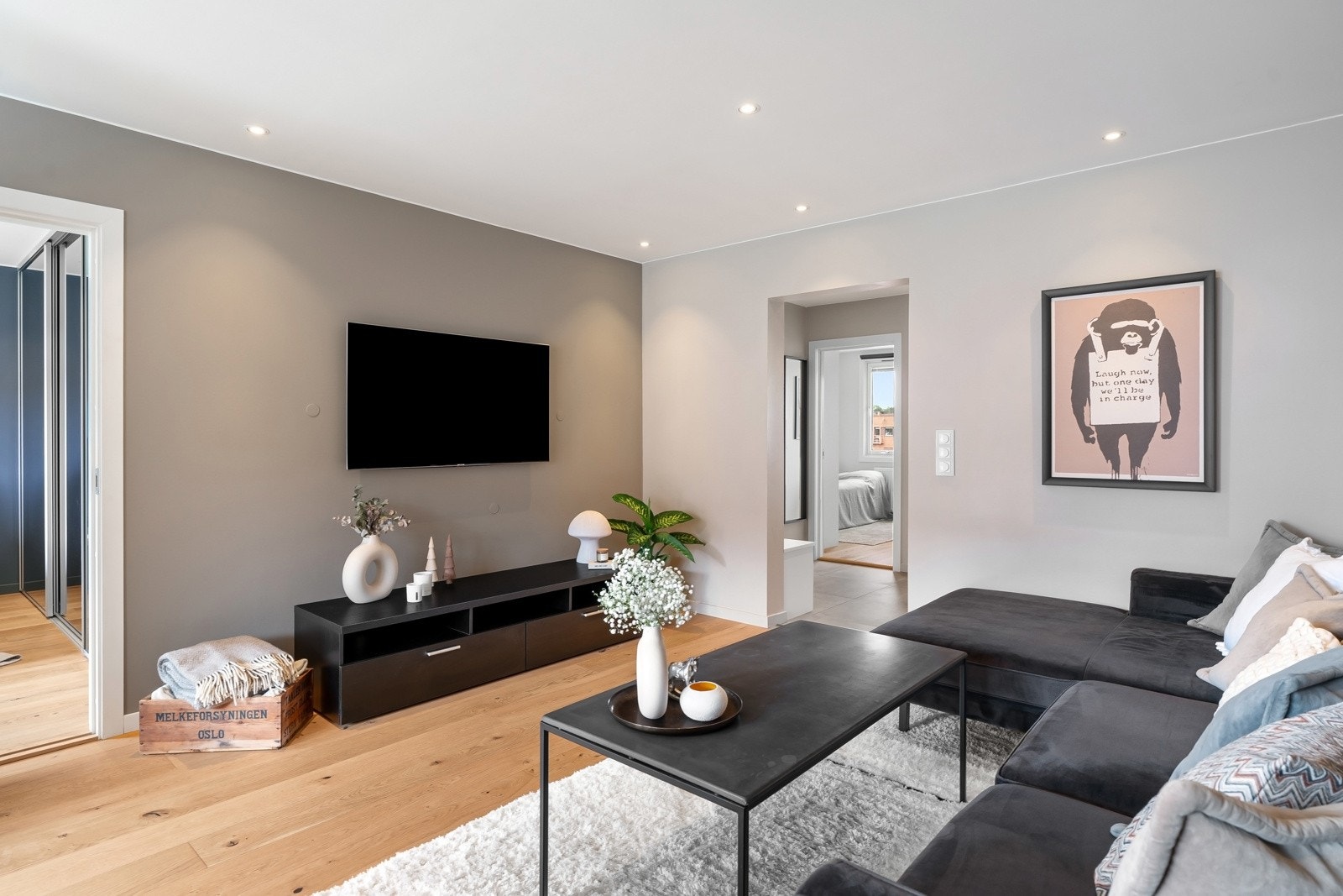 Utstrakt bruk av LED downlights i alle rom Galleribilde
