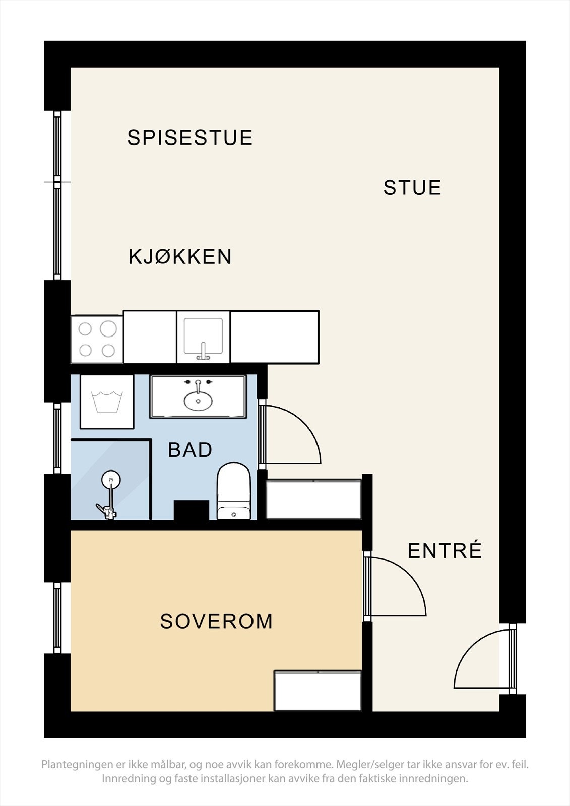 Plantegning. Galleribilde