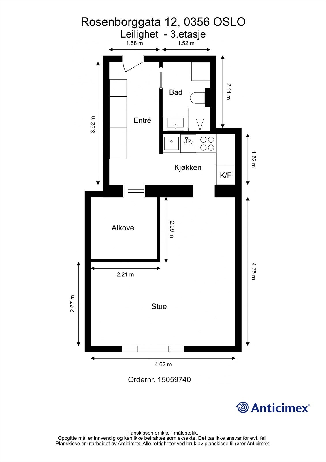 Plantegning. Galleribilde