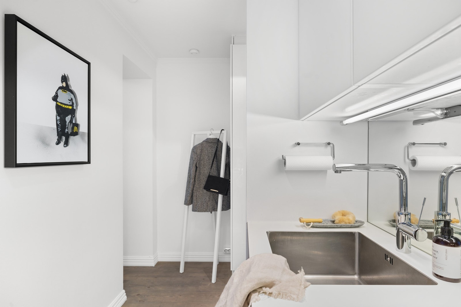 Parkett med gulvvarme. Galleribilde