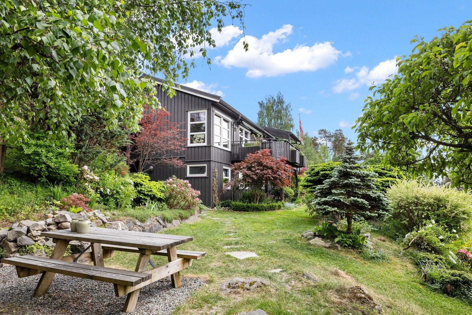 Parkmessig opparbeidede utearealer Galleribilde