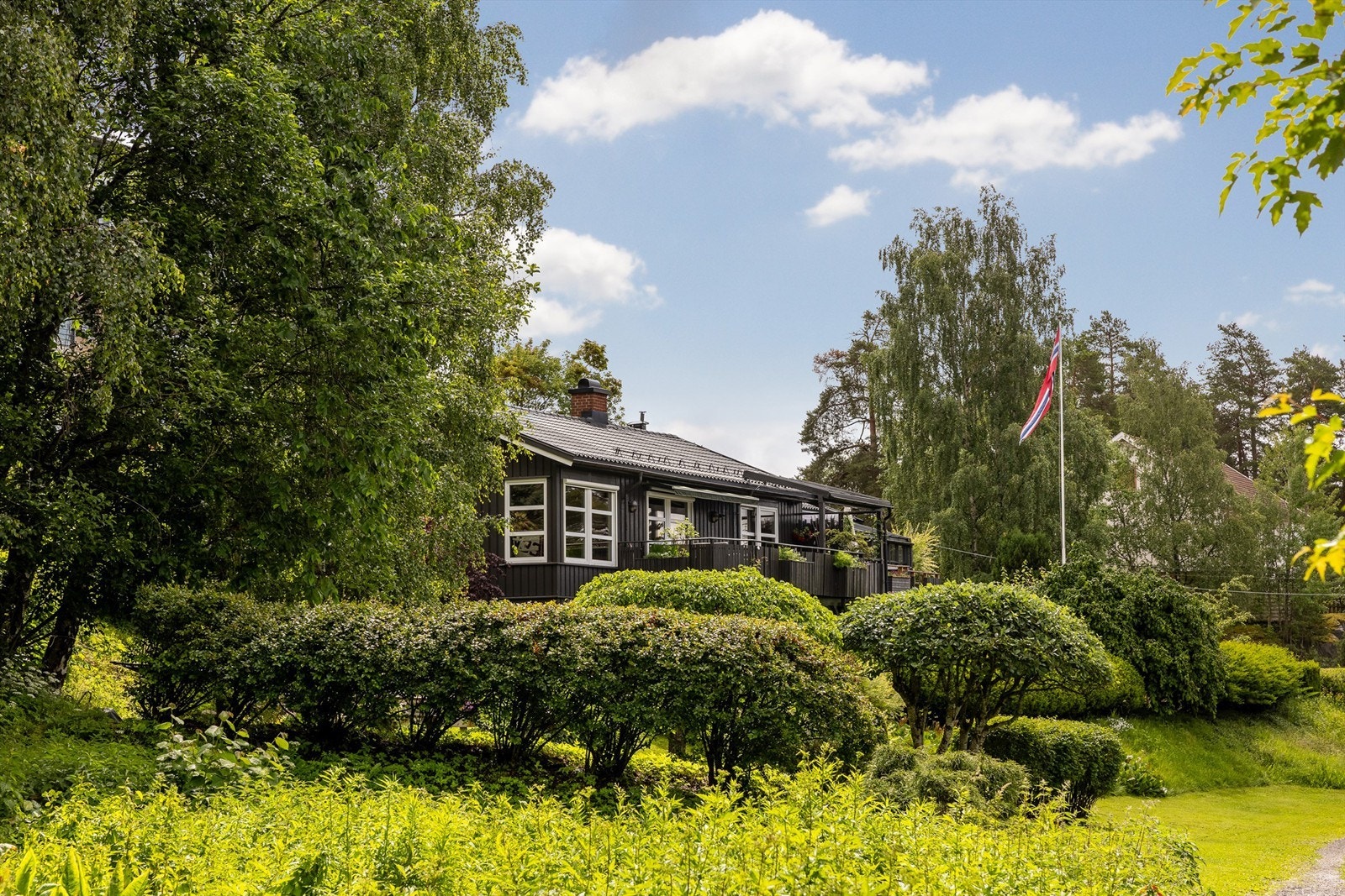 Eiendommen grenser til friområde Galleribilde