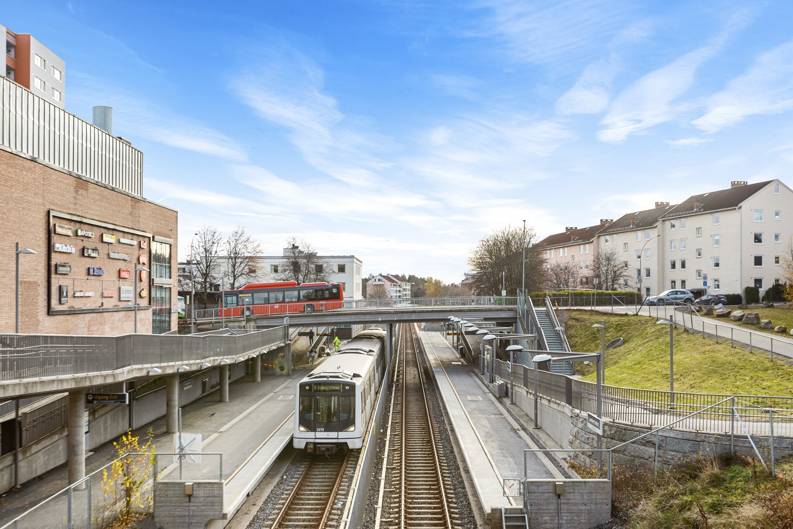 Det er også kort vei til Lambertseter t-bane. Galleribilde