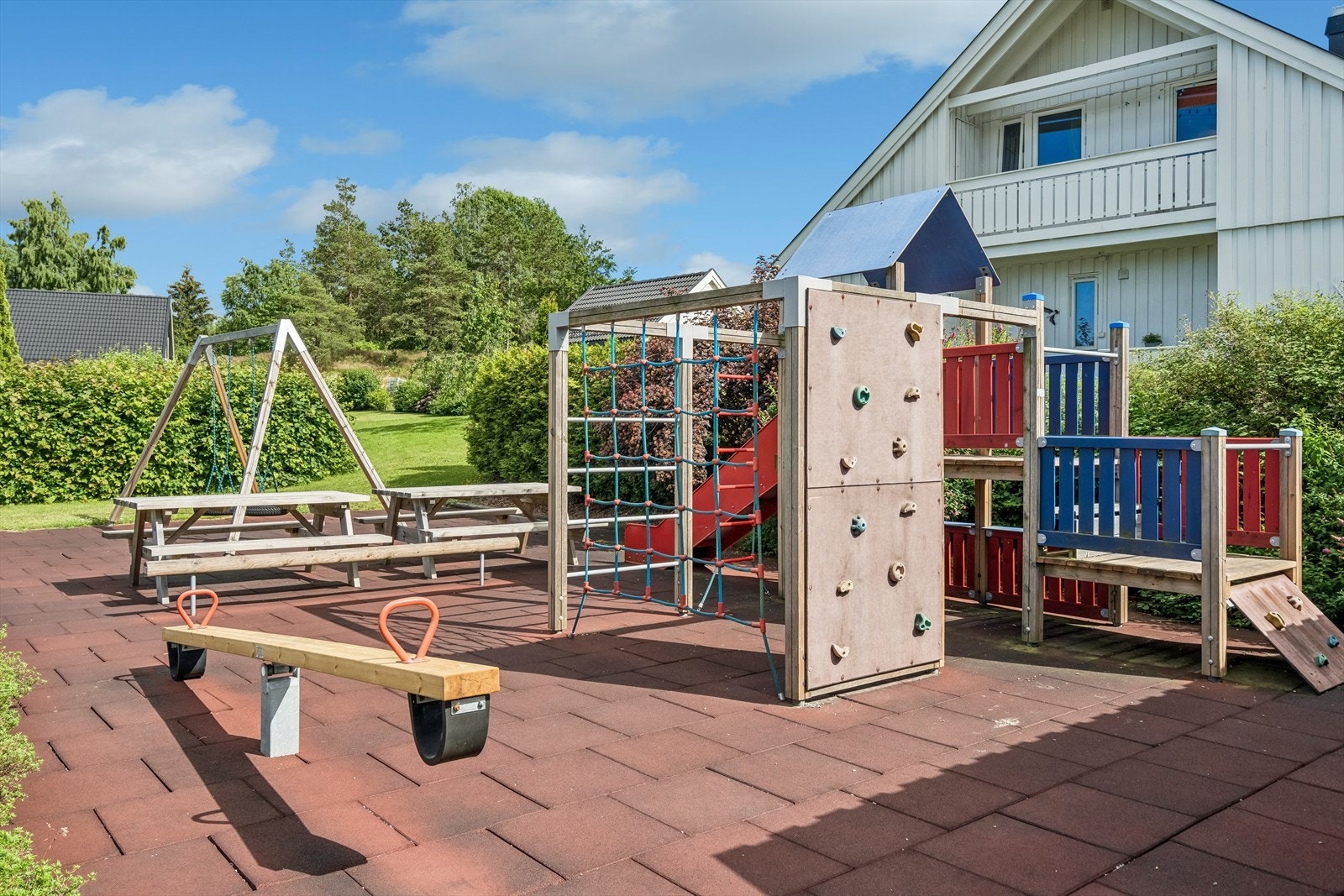 Lekeplass for de minste. Galleribilde