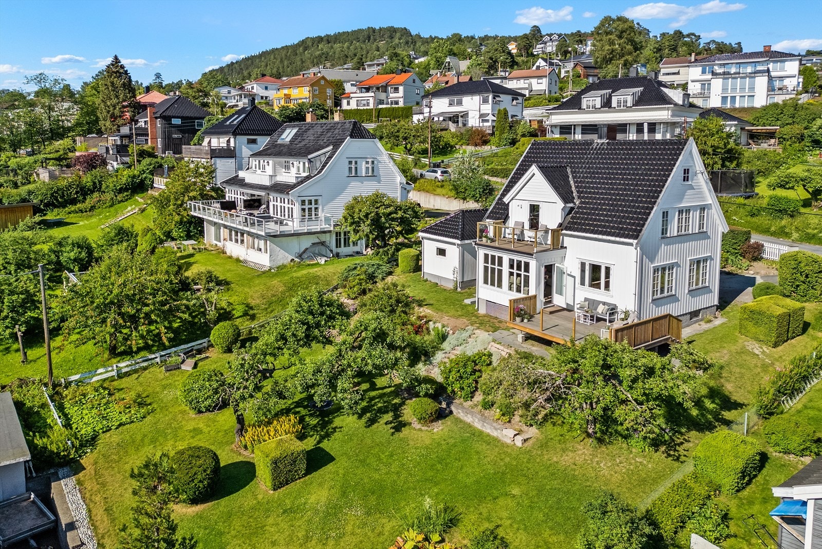 Nydelig uteområde i rolige omgivelser på Grefsen Galleribilde