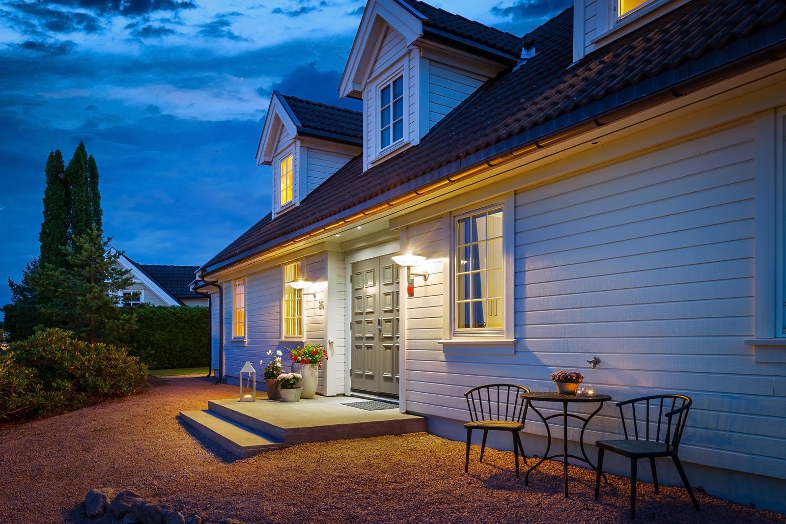 Her er det hyggelig å ønske gjestene velkommen! Galleribilde