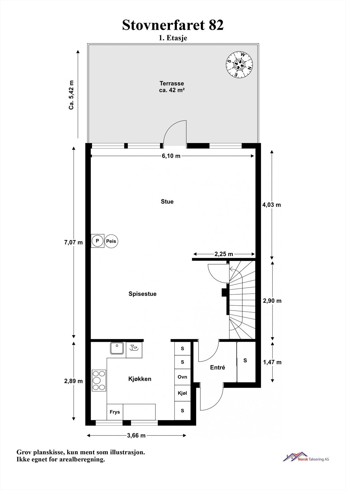 Stovnerfaret 82 - 1. Etasje. Galleribilde
