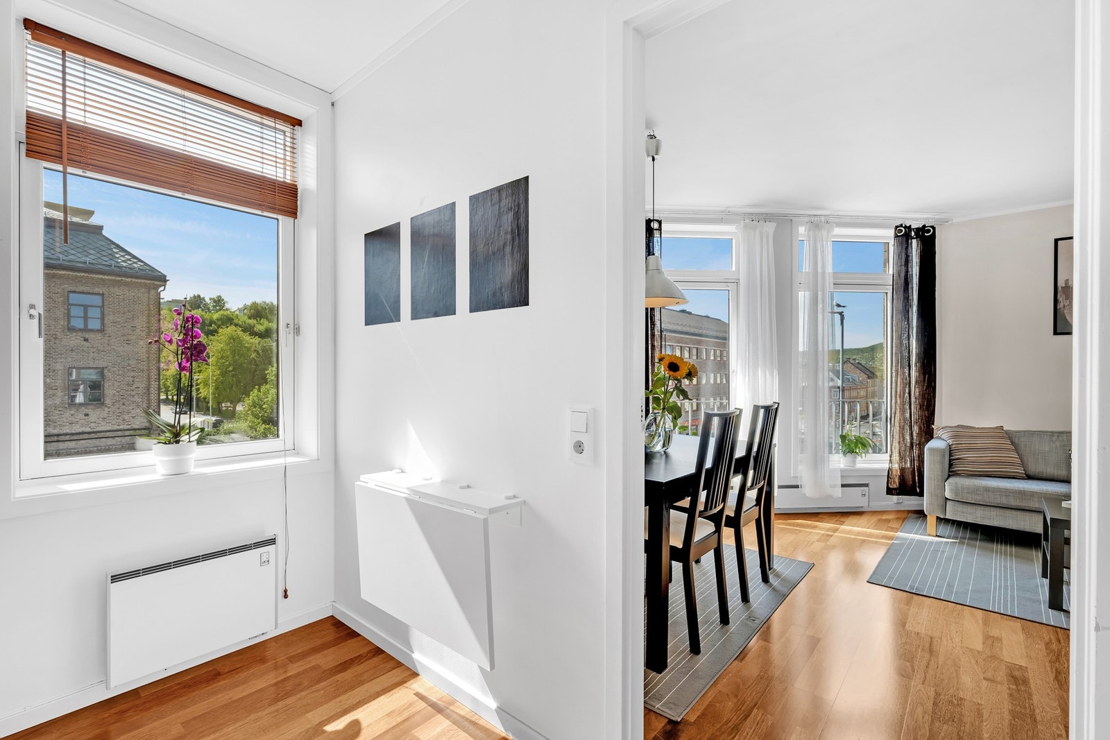 Boligen har elektrisk oppvarming. Galleribilde