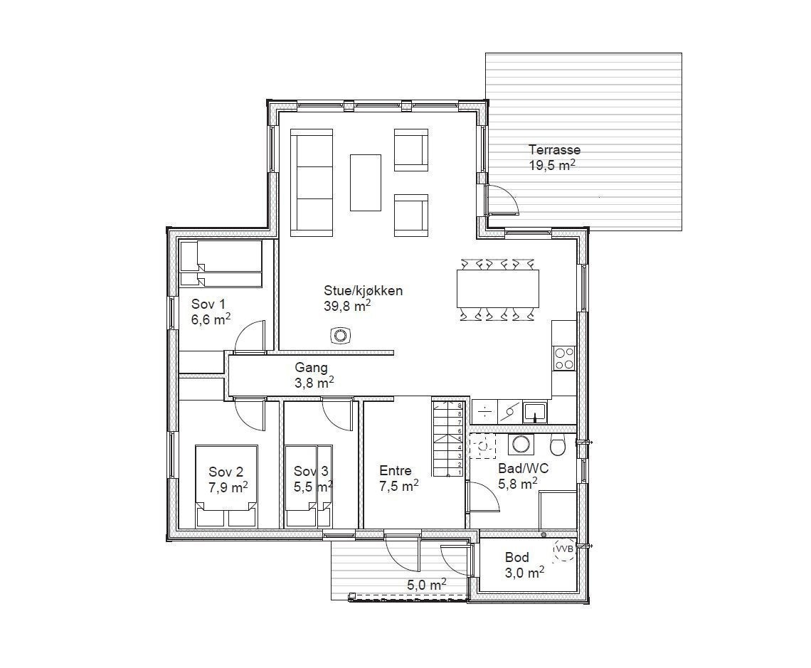 Grunnplan Galleribilde