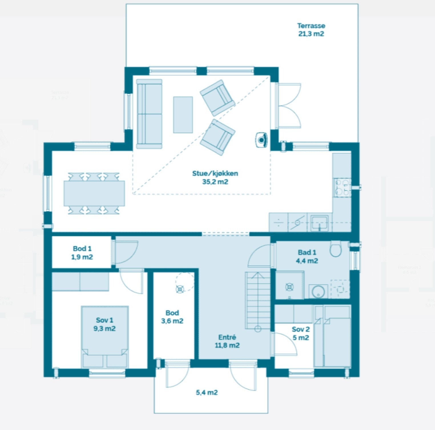 Grunnplan Galleribilde