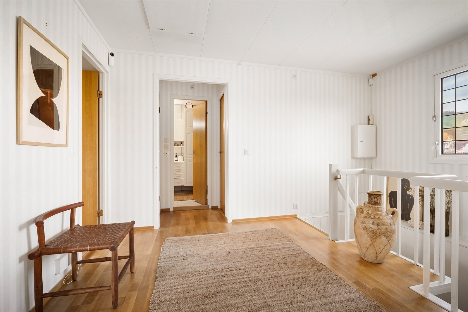 Her er det plass til for eksempel puff, lesekrok eller arbeidskrok Galleribilde