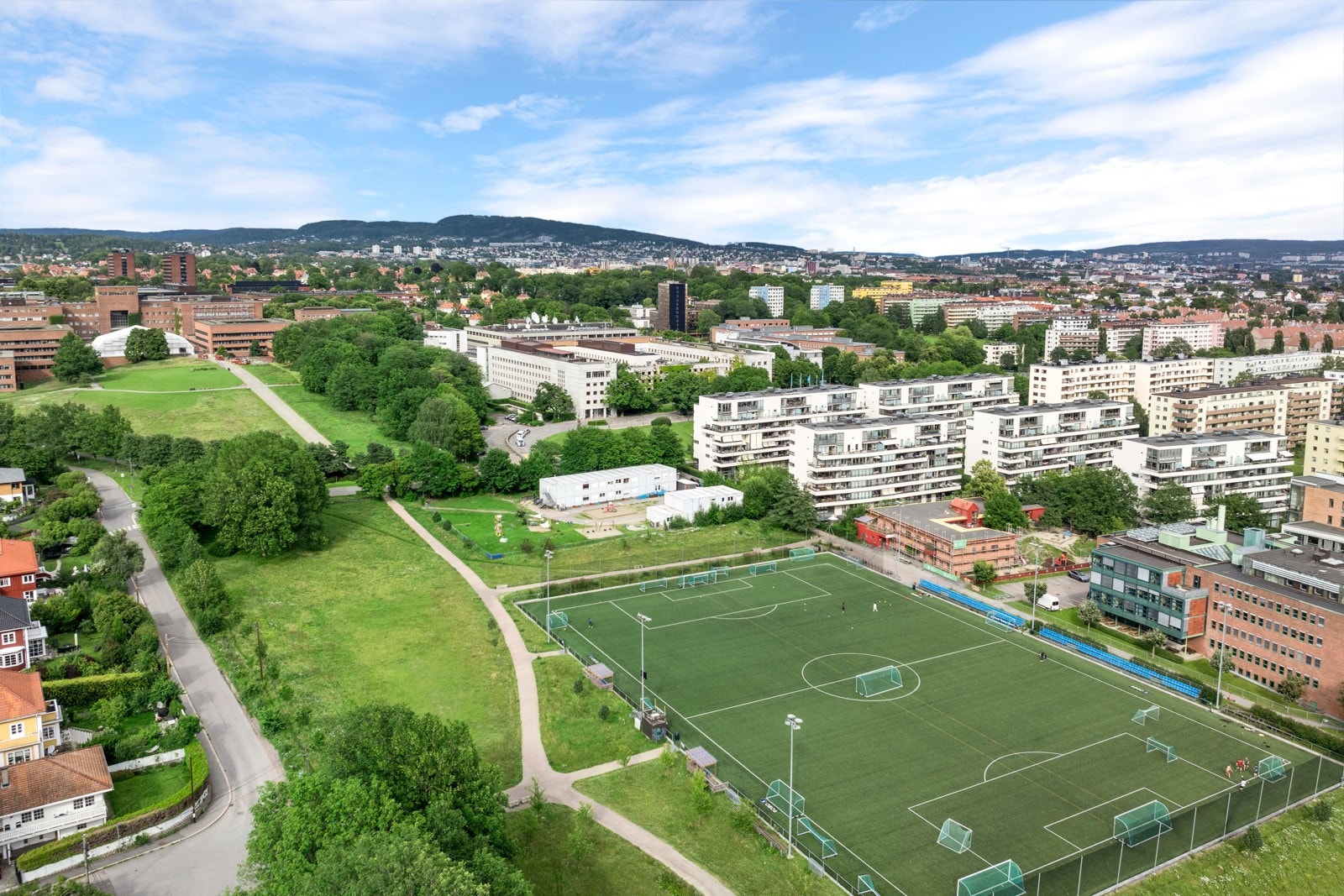 Etterspurt beliggenhet i Marienlyst Park Galleribilde