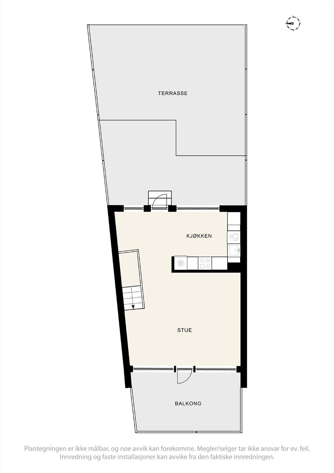 Plantegning for 2.etasje Galleribilde