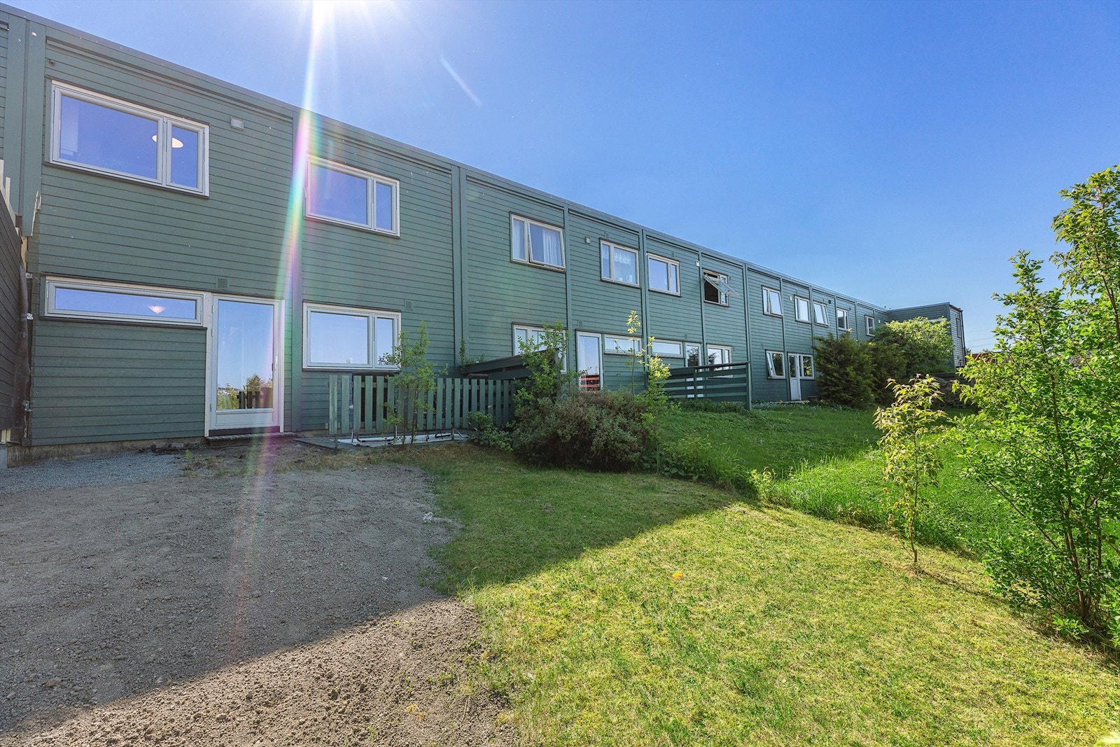 Baksiden av boligen Galleribilde