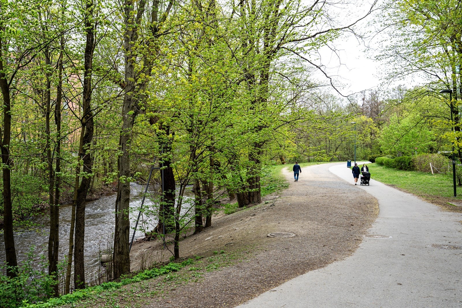 Flotte turmuligheter med Akerselva kun en kort sparertur fra inngangsdøren. Galleribilde