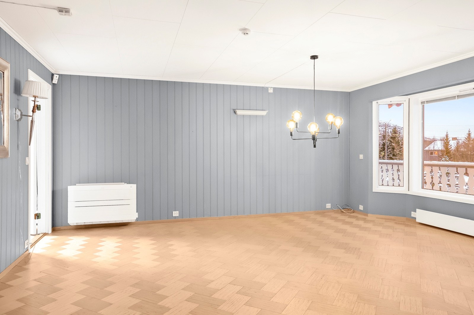 Her er det god plass til diverse møblement Galleribilde