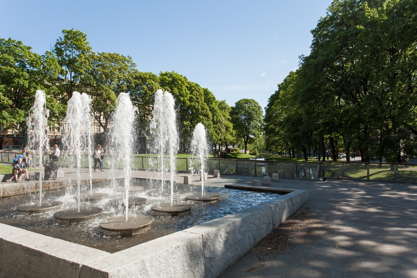 Alexander Kiellands plass. Galleribilde