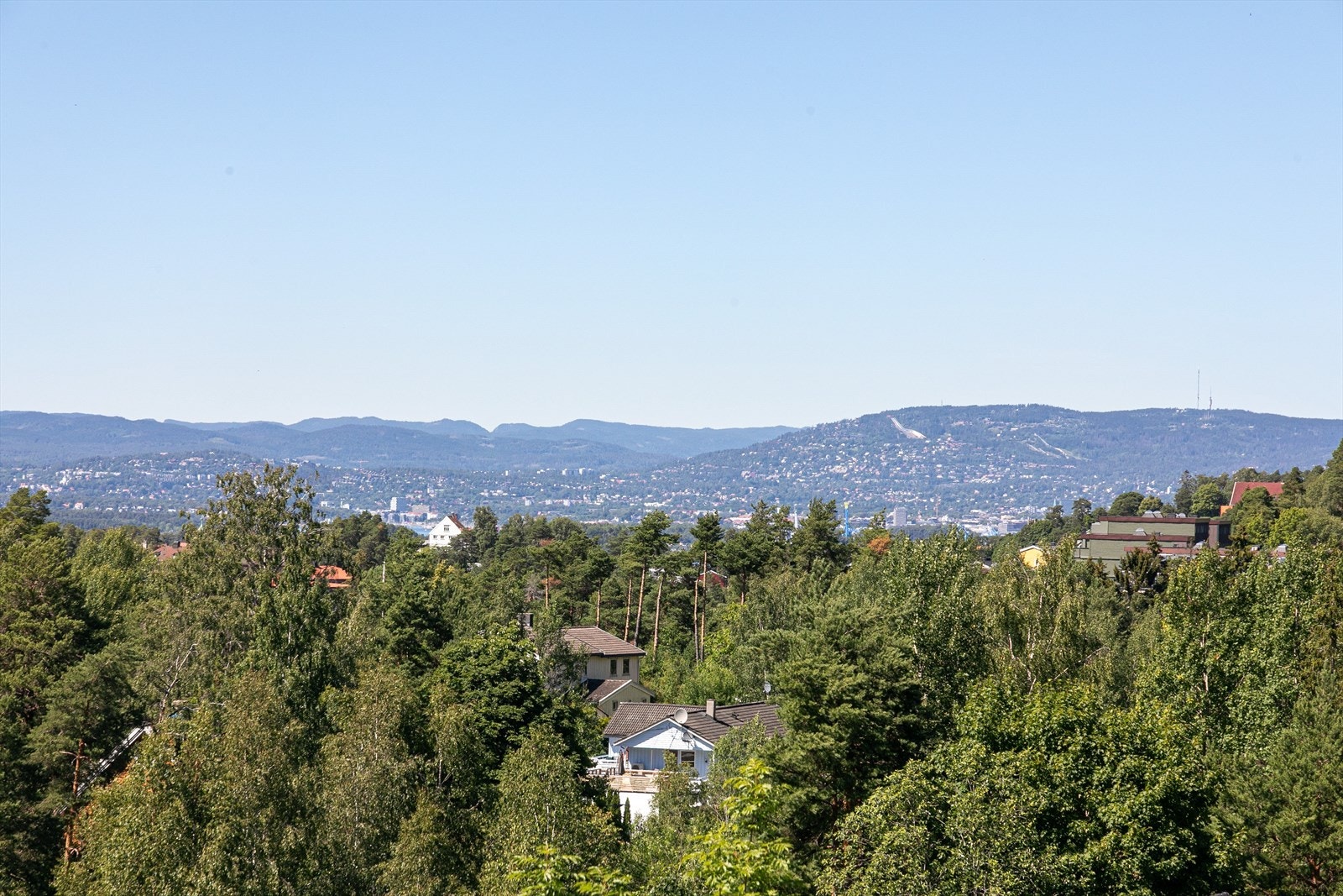 Hyggelig utsyn fra leiligheten. Galleribilde