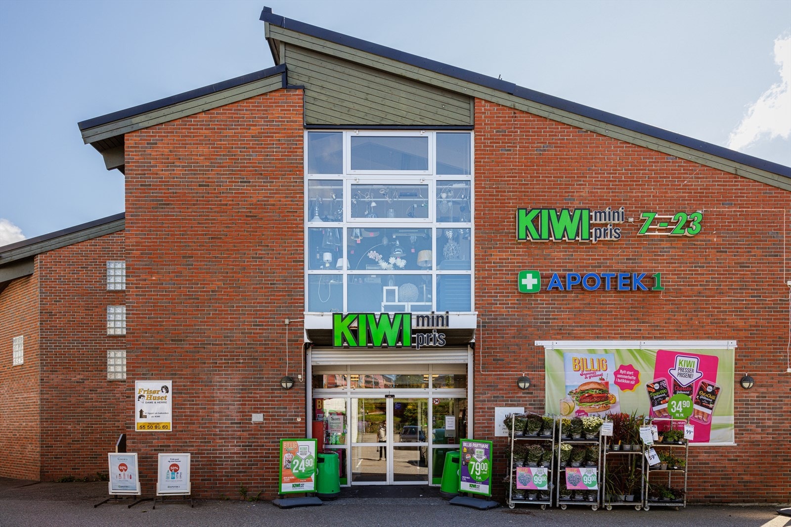 Kiwi er kun få minutters gange fra leiligheten. Galleribilde