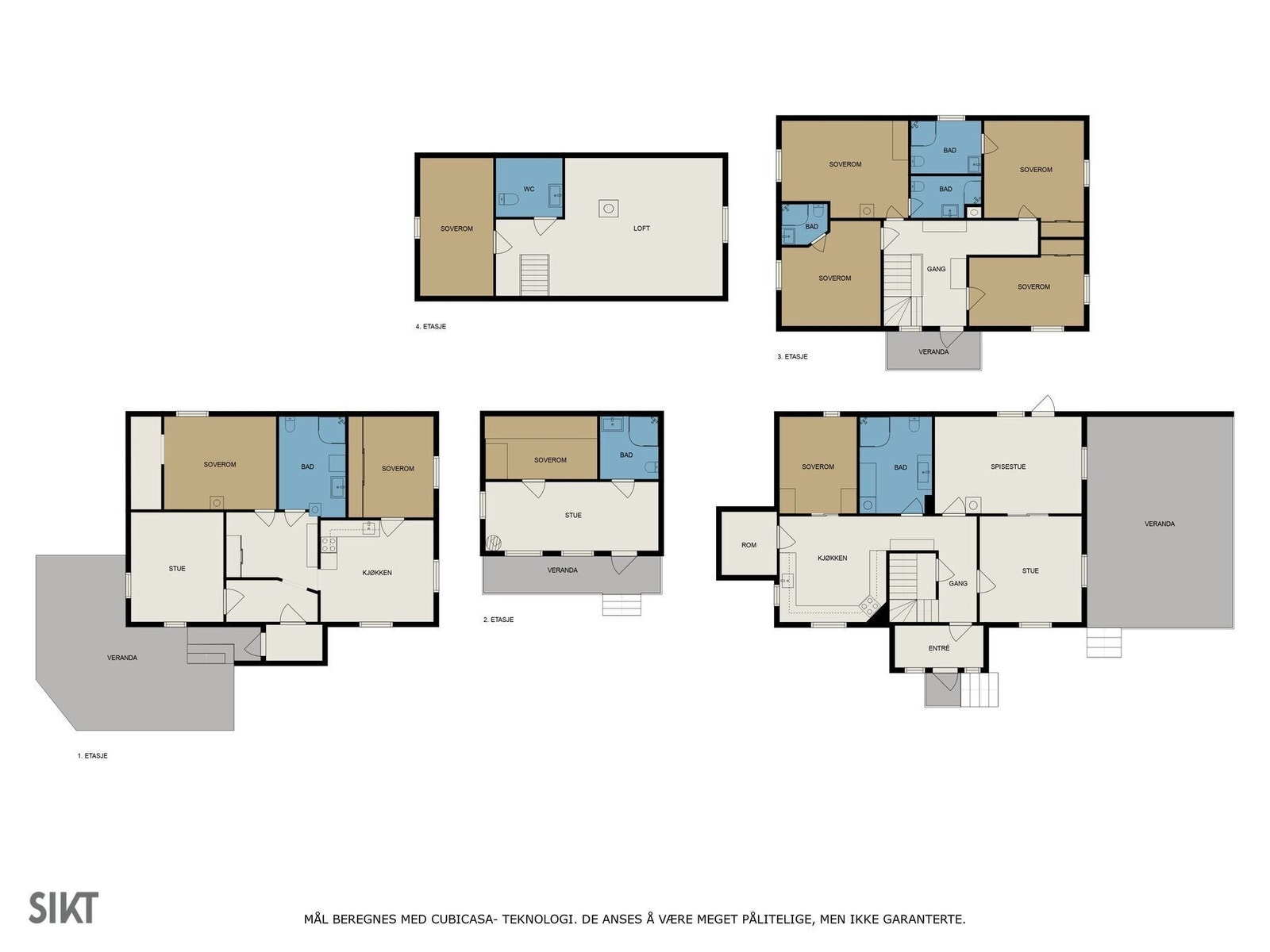 Kårhamnveien 6 - Plantegninger Galleribilde