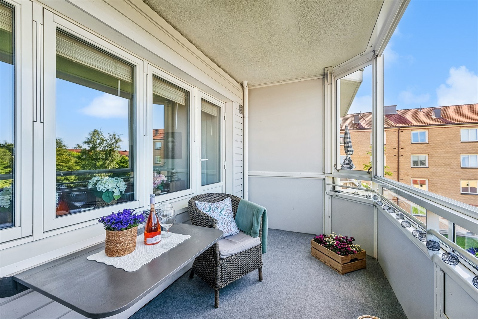 Her kan du nyte fine sommerdager. Galleribilde