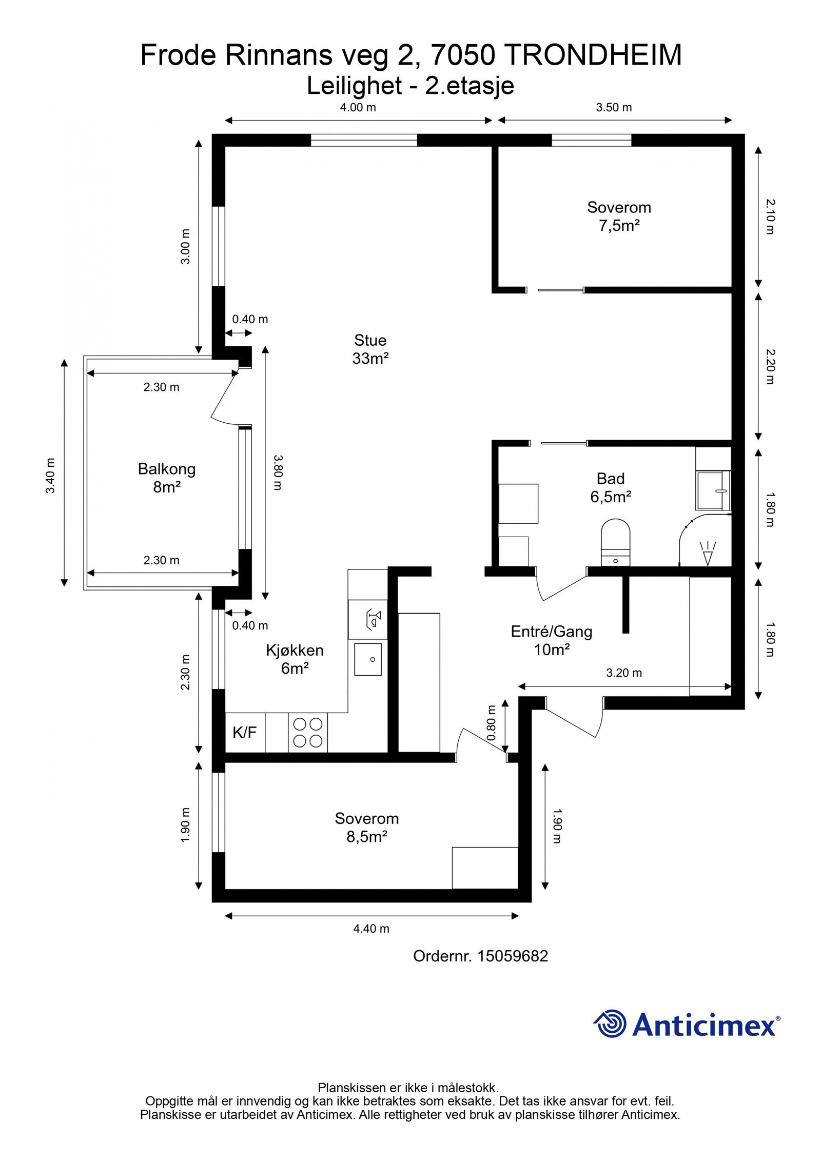 Planskisse. Galleribilde