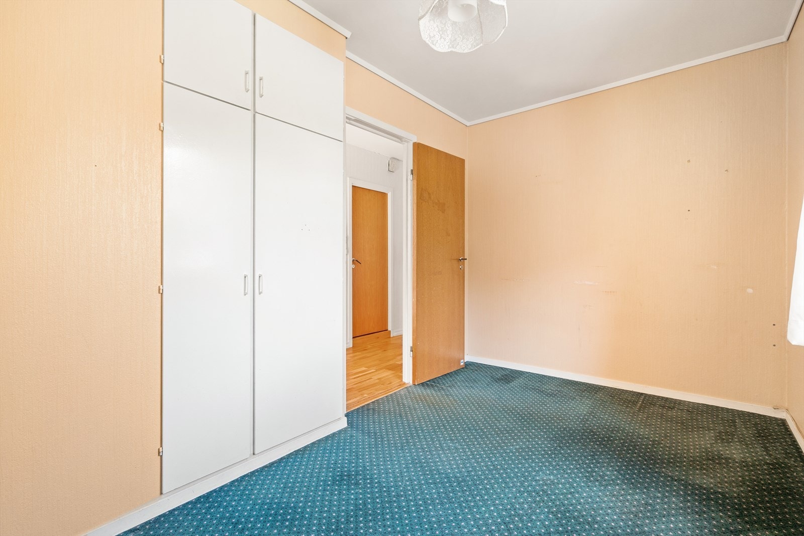 Dette soverommet er målt til 9,5m². Galleribilde