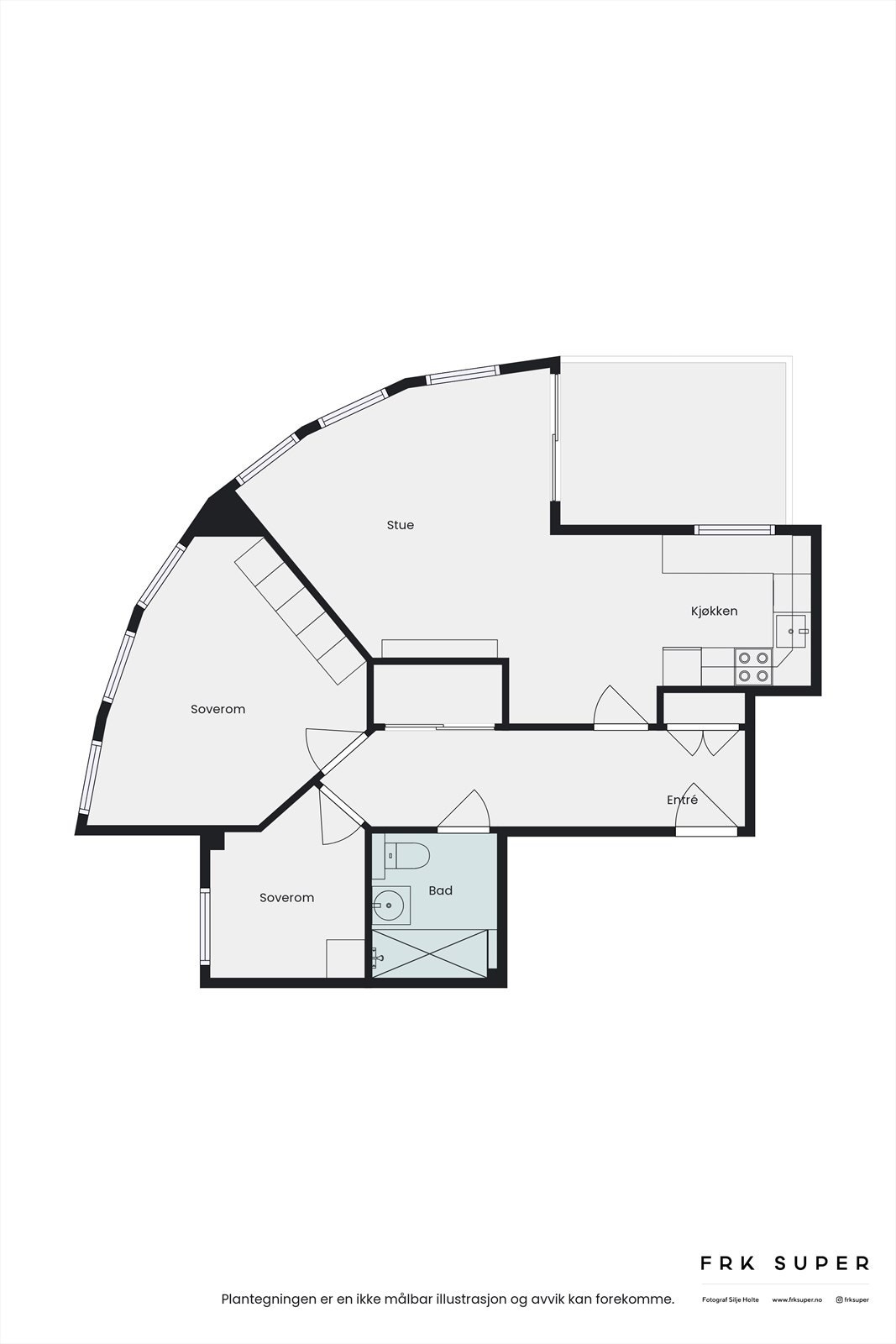 Plantegning 2D Galleribilde
