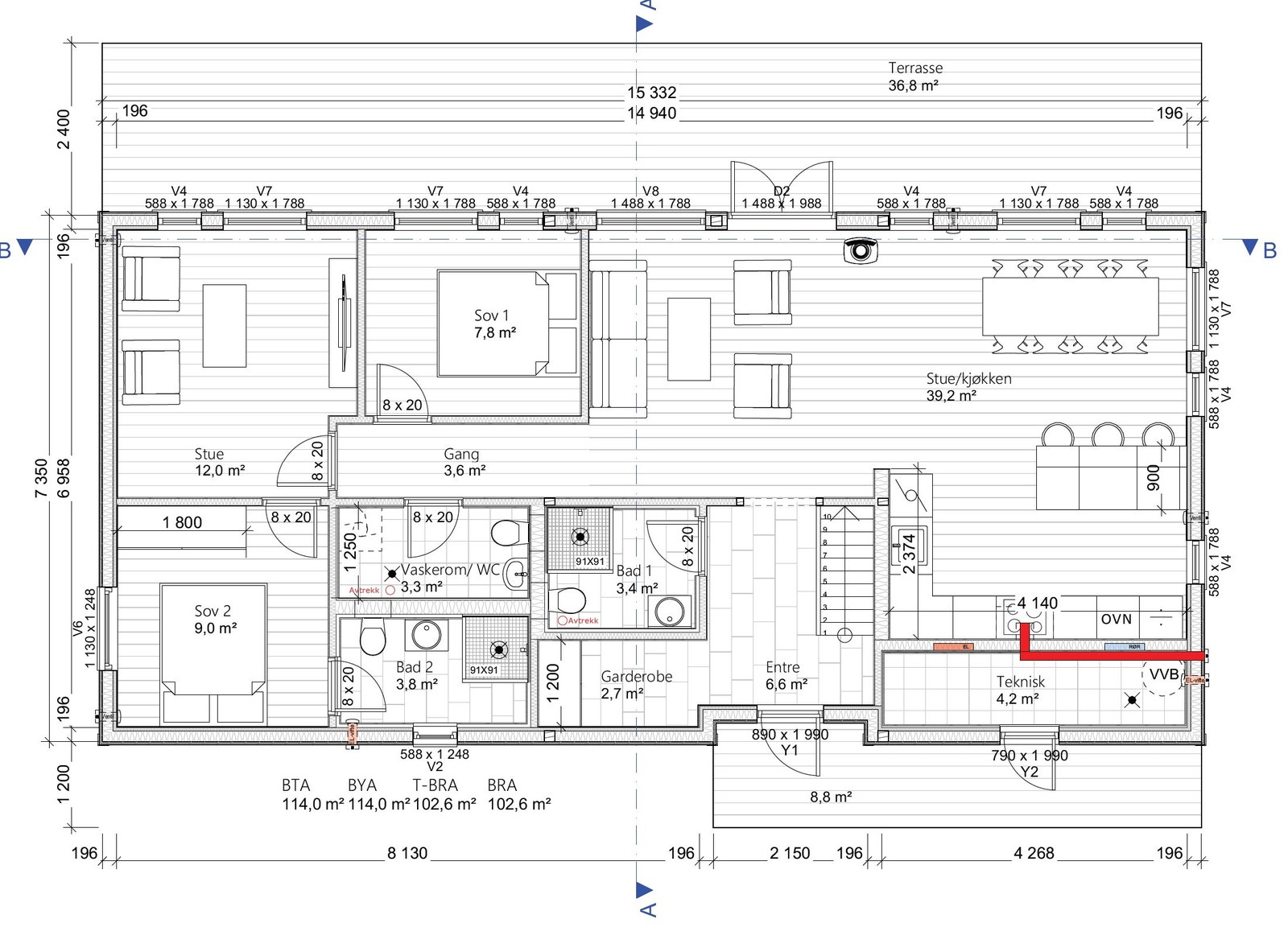 Grunnplan Galleribilde