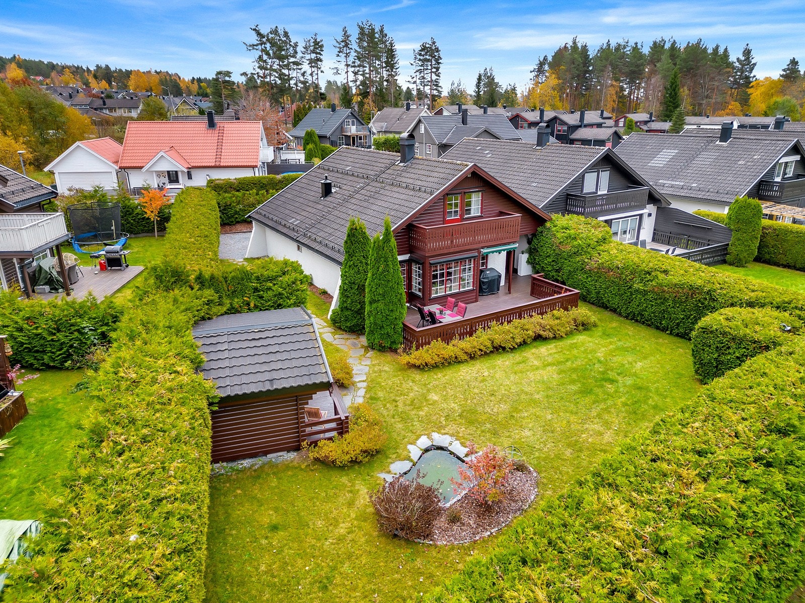 Her har du tilgang til en rekke flotte uteområder. Galleribilde