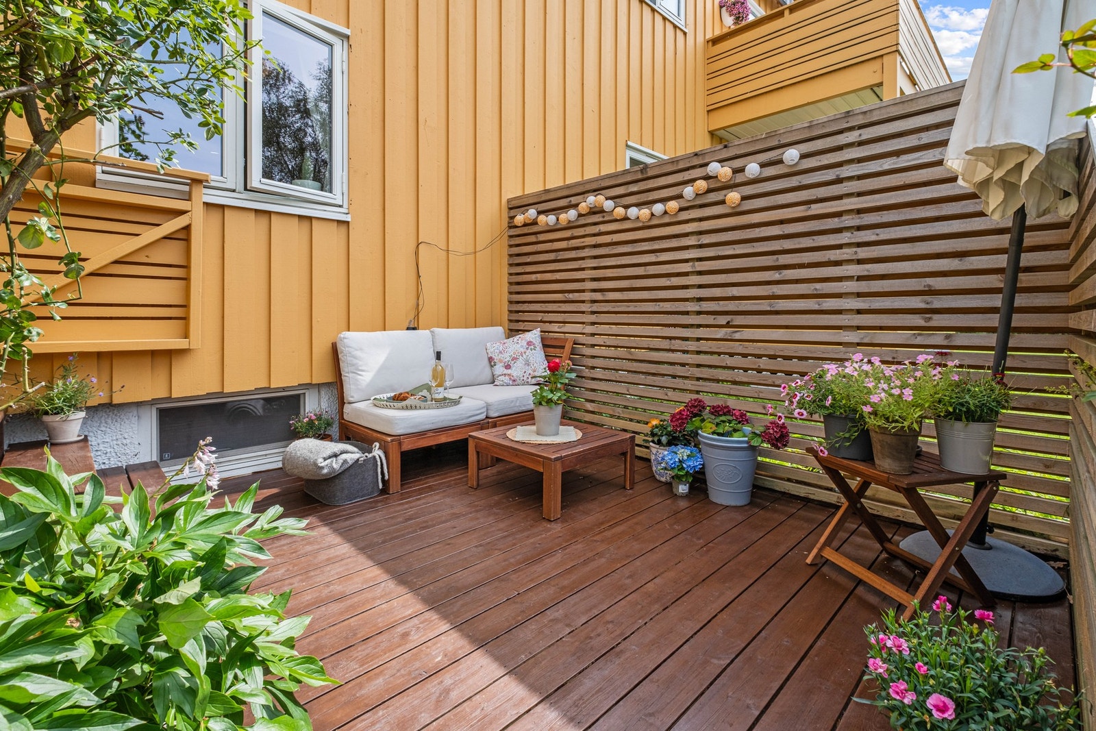 En fantastisk plass å samle familie og venner på varme sommerdager. Galleribilde
