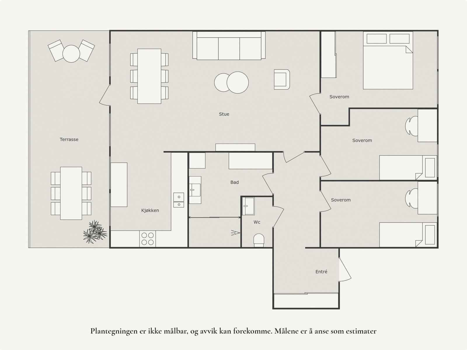 Plantegning. Galleribilde
