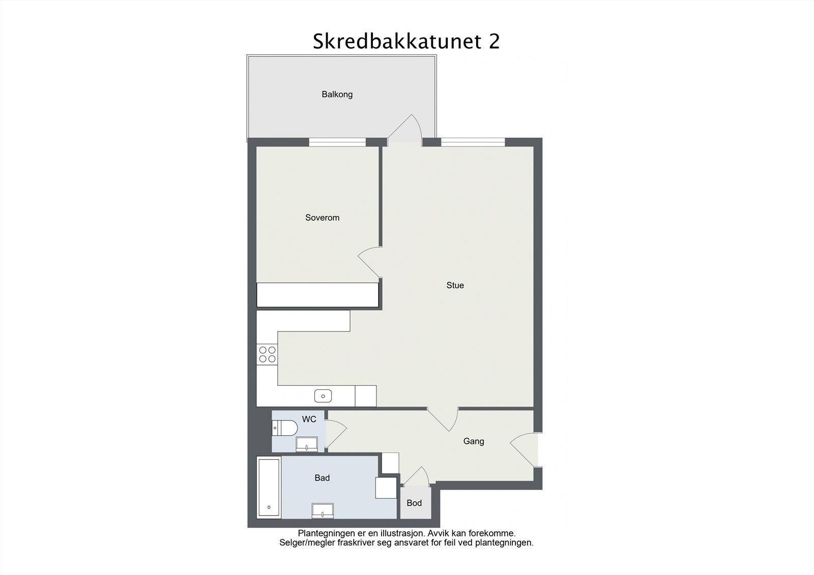 Plantegning. Galleribilde