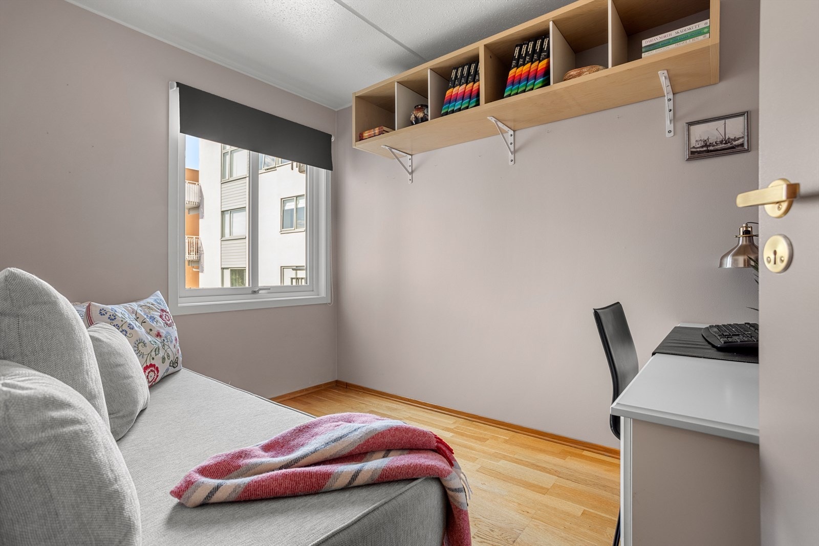 Soverom III benyttes i dag som gjesterom/kontor. Galleribilde