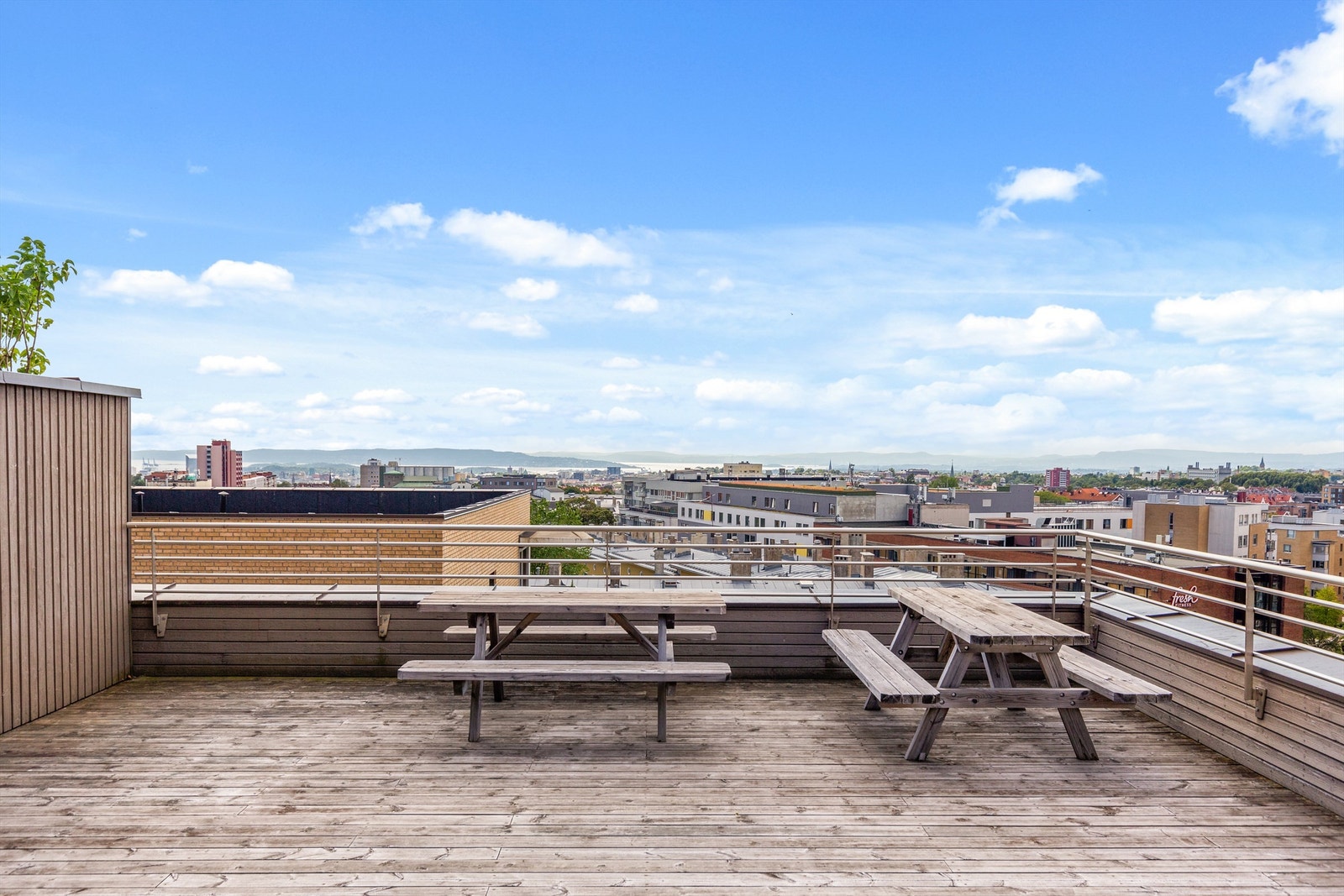 Felles takterrasse med fantastisk utsikt over Oslo! Galleribilde