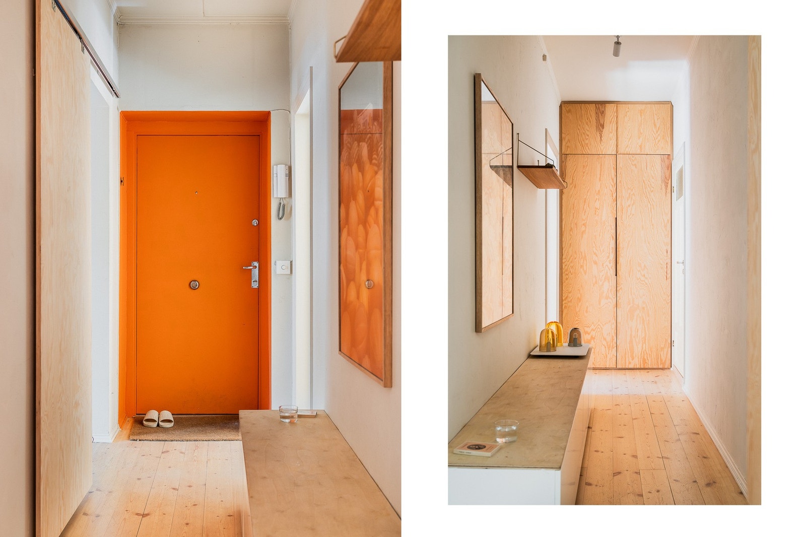 Lys og romslig entré. Galleribilde