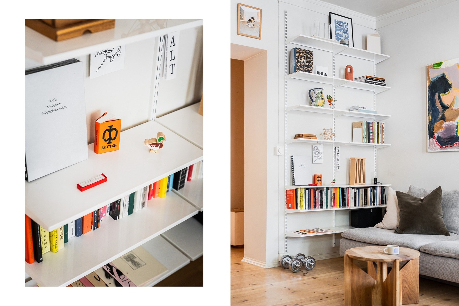 Lyse fargetoner. Galleribilde