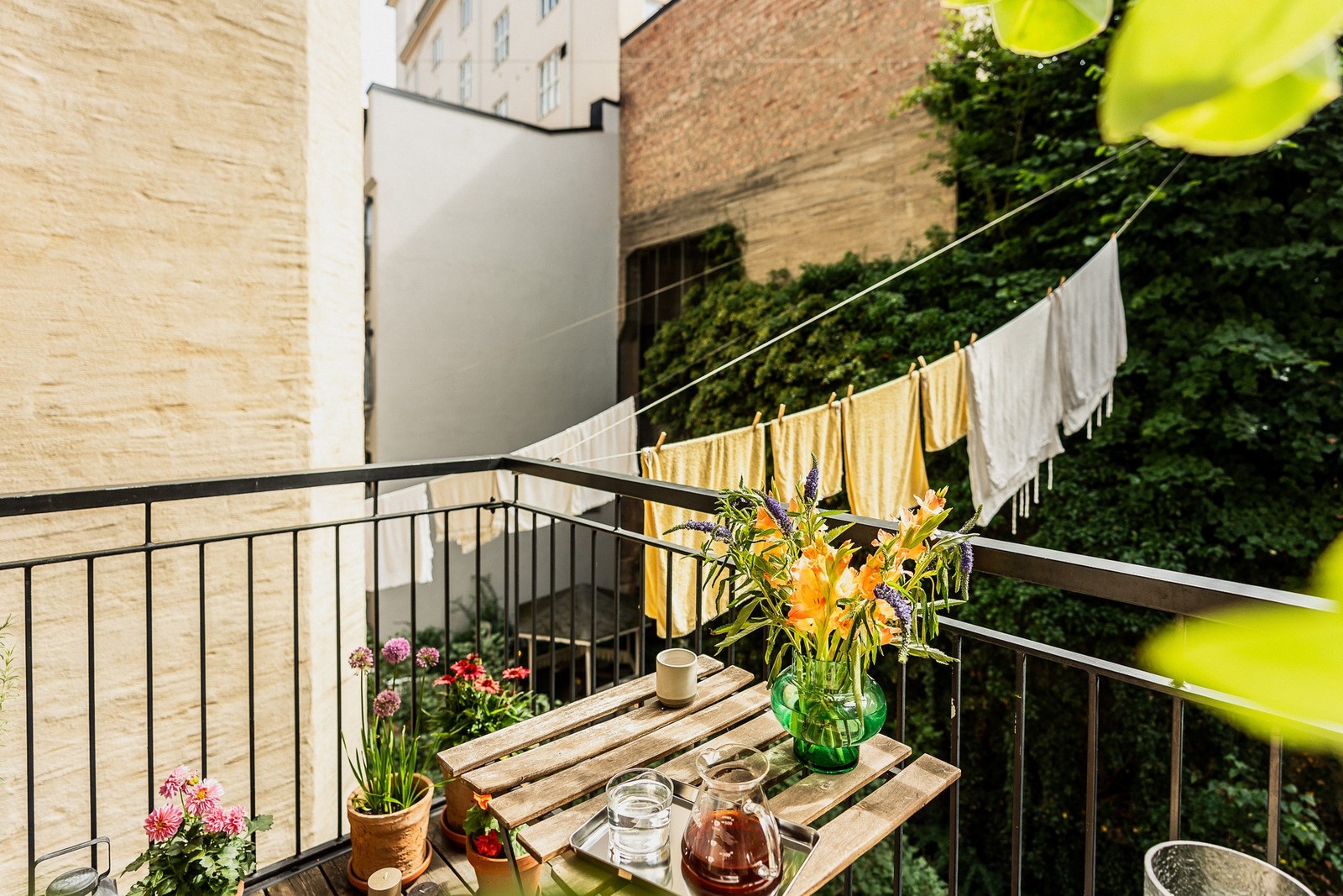 Direkte adkomst til hjemmets balkong. Galleribilde