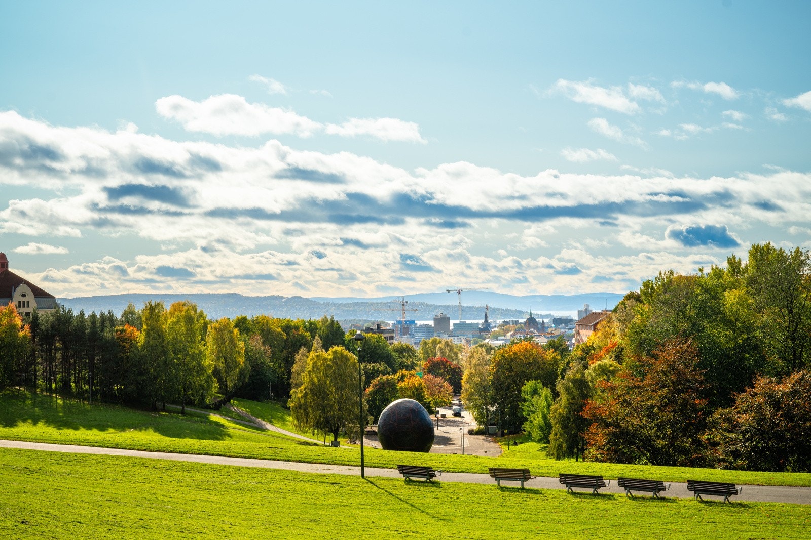 Her kan man nyte varme sommerdager! Galleribilde