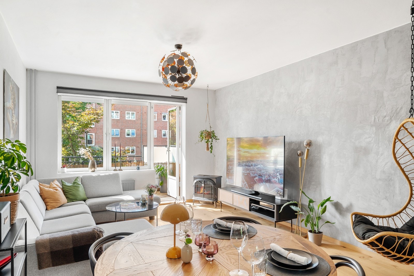 Med både oppvarming og varmtvann inkl. i felleskostnadene, vil dette bidra til å holde strømkostnadene dine nede. Galleribilde