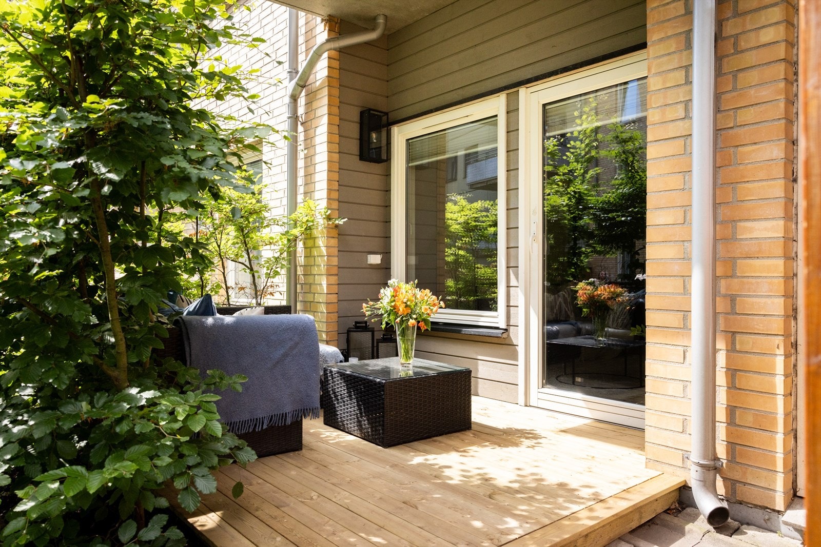 - Markterrasse på ca. 7 kvm - Galleribilde