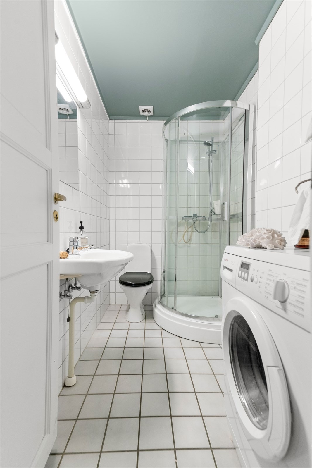 Badet holder en enkel standard, men er fullt funksjonelt. Galleribilde