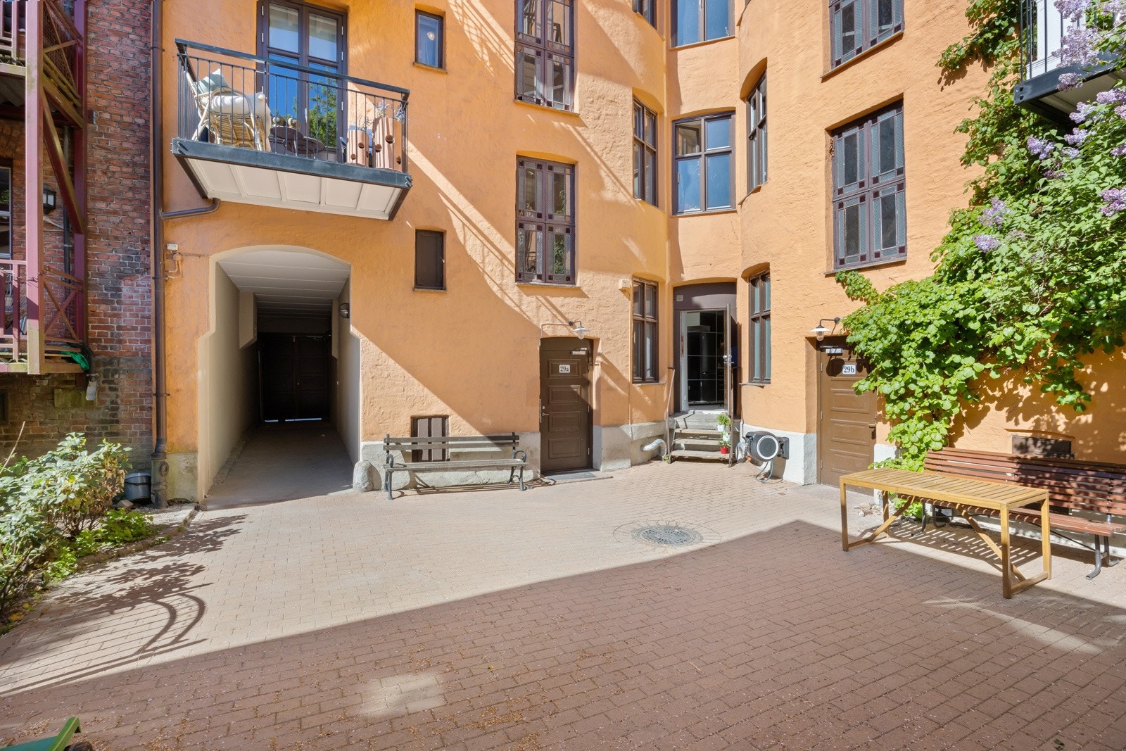 Borettslaget består av 29 andelsleiligheter. Galleribilde